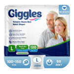 Giggles Belbantlı Hasta Bezi L-Large Beden 60 Adet