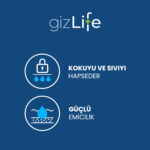 Gizlife Yatak Koruyucu Örtü 60x90 Cm 120 Adet - Görsel 2
