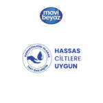 Mavi Beyaz Kaydırmaz Bantlı Yatak Koruyucu Örtü 60x90 Cm 120 Adet - Görsel 3