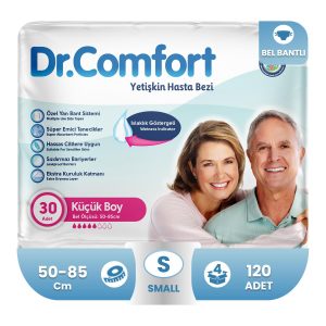 Dr. Comfort Belbantlı Hasta Bezi S-Small Beden 120 Adet