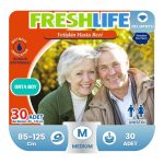 Freshlife Belbantlı Hasta Bezi M-Medium Beden 30 Adet