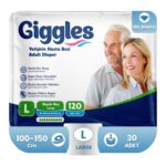 Giggles Belbantlı Hasta Bezi L-Large Beden 30 Adet