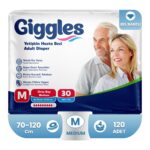 Giggles Belbantlı Hasta Bezi M-Medium Beden 120 Adet