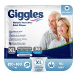 Giggles Belbantlı Hasta Bezi XL-Extra Large Beden 90 Adet