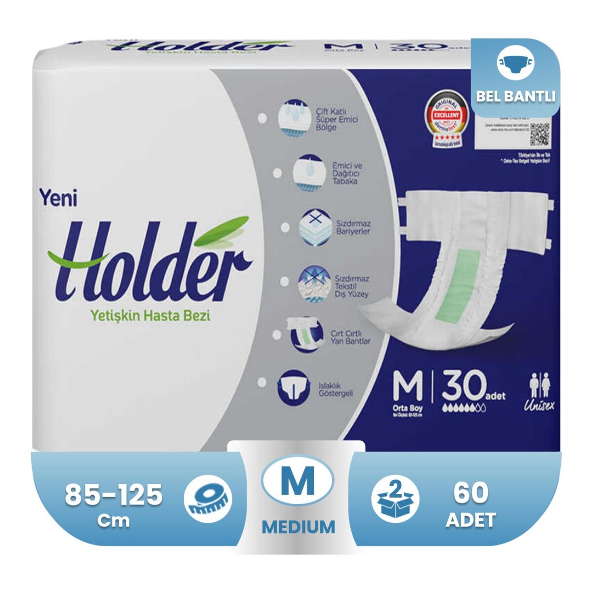 holder-belbantli-hasta-bezi-m-medium-beden-60-adet-12976.jpg Holder Belbantlı Hasta Bezi M-Medium Beden 60 Adet - Görsel 1