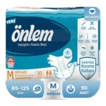 Önlem Belbantlı Hasta Bezi M-Medium Beden 90 Adet
