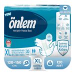 Önlem Belbantlı Hasta Bezi XL- Extra Large Beden 120 Adet