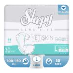 Sleepy Belbantlı Hasta Bezi L-Large Beden 60 Adet