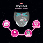 Huggies Drynites Emici Gece Külodu Kız 8-13 Yaş 30-48 Kilo 18 Adet - Görsel 3