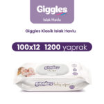Giggles Islak Havlu Klasik 1200 Adet
