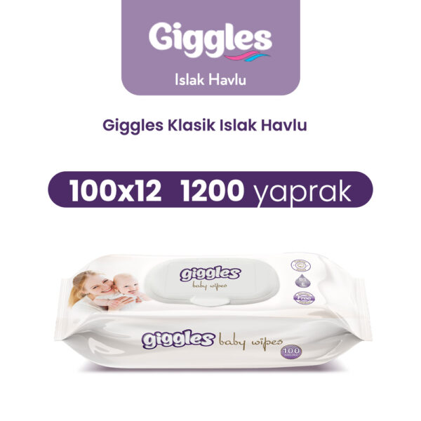 Giggles Islak Havlu Klasik 1200 Adet