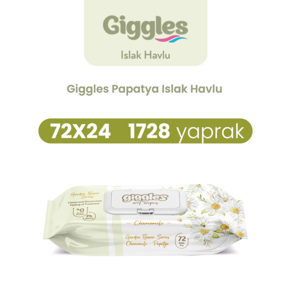 Giggles Islak Havlu Papatya 1728 Adet