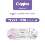 Giggles Islak Havlu Lavanta 1728 Adet