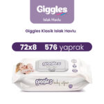 Giggles Islak Havlu Klasik 576 Adet