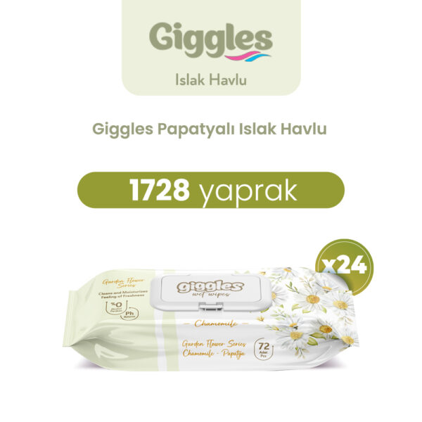 Giggles Islak Havlu Papatya 1728 Adet