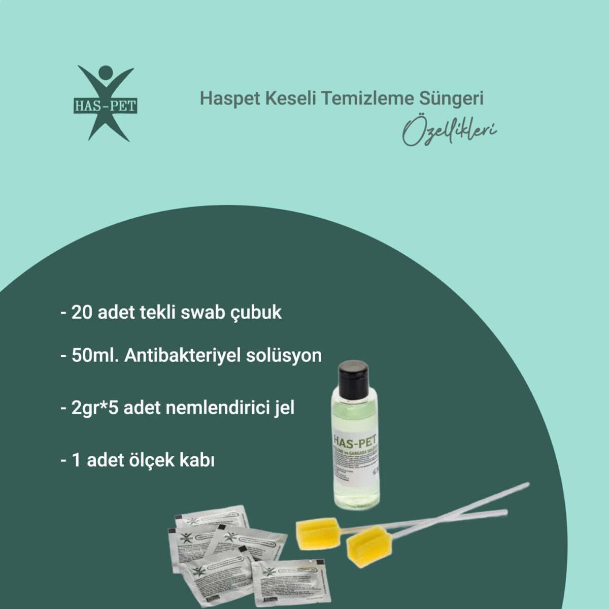 Haspet Ağız Bakım Seti Poşetli 20 Adet-3.görsel Haspet Ağız Bakım Kiti 20'li Paket - 2 Adet - Görsel 2