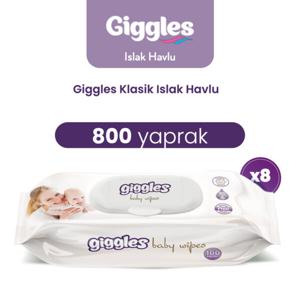 Giggles Islak Havlu Klasik 800 Adet