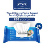 Canped Vücut Temizleme Havlusu 288 Adet