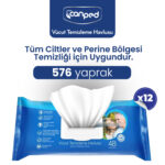 Canped Vücut Temizleme Havlusu 576 Adet