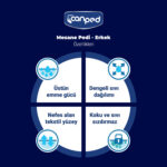 Canped Mesane Pedi Erkek M-Medium Beden 48 Adet - Görsel 2