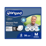 Canped Mesane Pedi Erkek M-Medium Beden 36 Adet