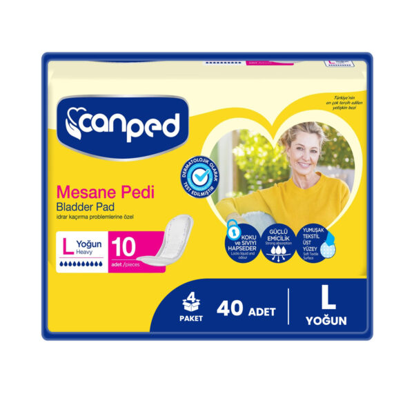 Canped Mesane Pedi Yoğun L-Large Beden 40 Adet