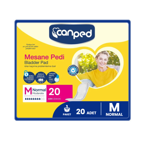 Canped Mesane Pedi Normal M-Medium Beden 20 Adet