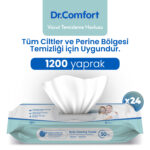 Dr.Comfort Perine ve Vücut Temizleme Havlusu 1200 Adet