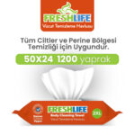 Freshlife Vücut Temizleme Havlusu 1200 Adet