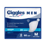 Giggles Mesane Pedi Erkek M-Medium Beden 60 Adet