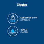 Giggles Bebek Bakım Örtüsü 60x60 Cm 10 Adet - Görsel 3