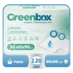Greenbox Yatak Koruyucu Örtü  60x90 Cm 120 Adet