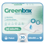 Greenbox Yatak Koruyucu Örtü  60x90 Cm 30 Adet