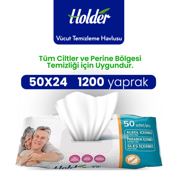 Holder Vücut Temizleme Havlusu 1200 Adet