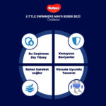 Huggies Little Swimmers 3-4 Numara 7-15 kg 36'lı Mayo Bez - Görsel 3