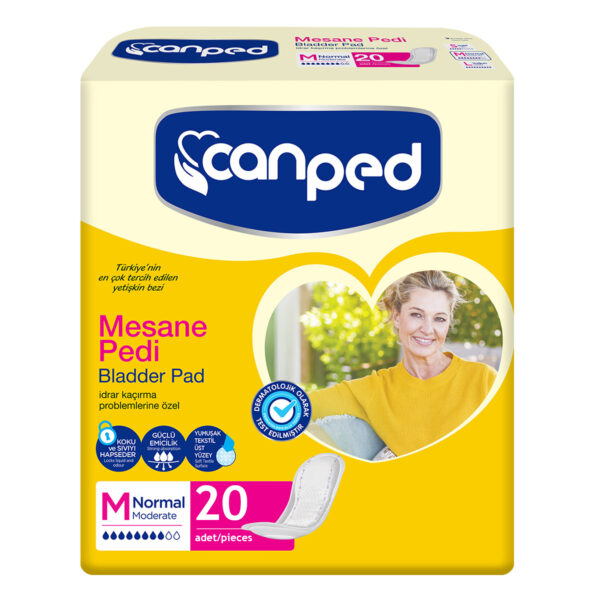 Canped Mesane Pedi Normal M-Medium Beden 20 Adet