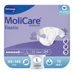 Molicare Premium Elastic 8 Damla L-Large Beden 72 Adet
