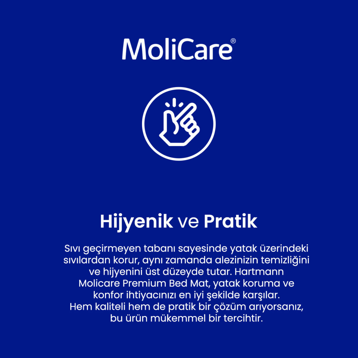 molicare-yatak-koruyucu-bed-met-ürün-özellikleri-5 Molicare Bed Mat Kanatlı Yıkanabilir Yatak Koruyucu 75x85 Cm 1 Adet - Görsel 6