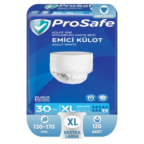 Prosafe Emici Külot XL-Extra Large Beden 120 Adet