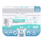Sleepy Sensitive Antibakteriyel Süper Emici Külot XL-Extra Large Beden 60 Adet