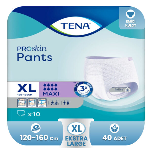 Tena Pant Maxi XL-Extra Large Beden 40 Adet