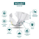 Windelhosen Belbantlı Hasta Bezi M-Medium Beden 90 Adet - Görsel 3