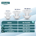 Windelhosen Belbantlı Hasta Bezi L-Large Beden 30 Adet - Görsel 2