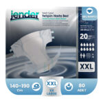 Jender Bel Bantlı Hasta Bezi XX-Large Beden 80 Adet