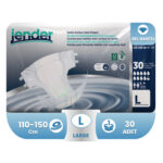 Jender Bel Bantlı Hasta Bezi L-Large Beden 30 Adet