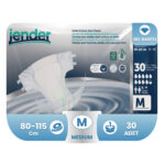 Jender Bel Bantlı Hasta Bezi M-Medium Beden 30 Adet