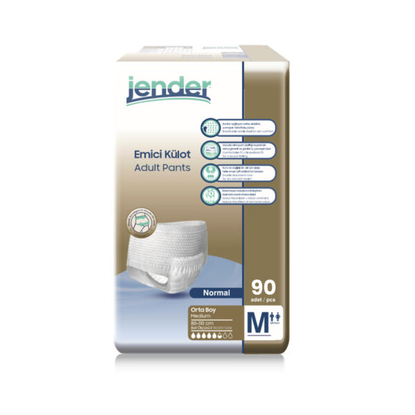 Jender Emici Külot M-Medium Beden 90 Adet