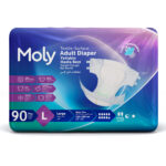 Moly Bel Bantlı Hasta Bezi L-Large Beden 90 Adet