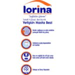 Lorina Bel Bantlı Hasta Bezi L-Large Beden 60 Adet - Görsel 3