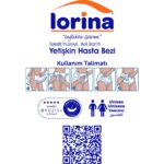 Lorina Bel Bantlı Hasta Bezi M-Medium Beden 60 Adet - Görsel 3